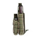 Відкритий Підсумок для магазинів ak / ar + пістолетний, molle-сумісний a-line см65